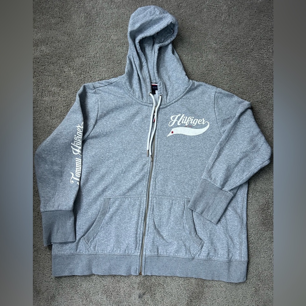Tommy Hilfiger full zip hoodie size 1X‎